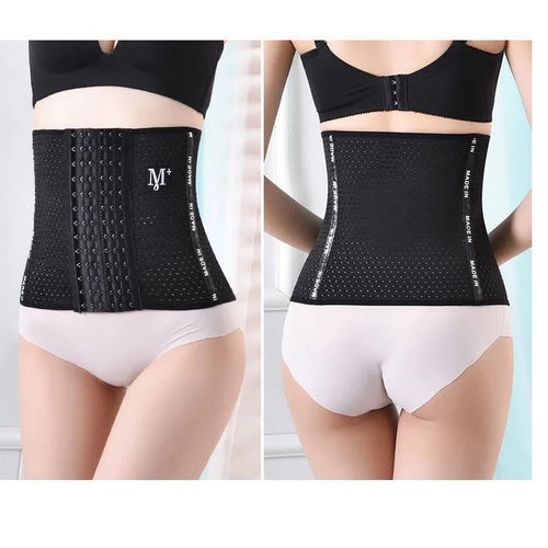 Cinta Modeladora com Corset e Faixa Redutora de Cintura Feminina