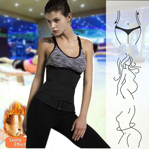Cinta Esportiva Redutora de Cintura — Modeladora para Treino Feminino