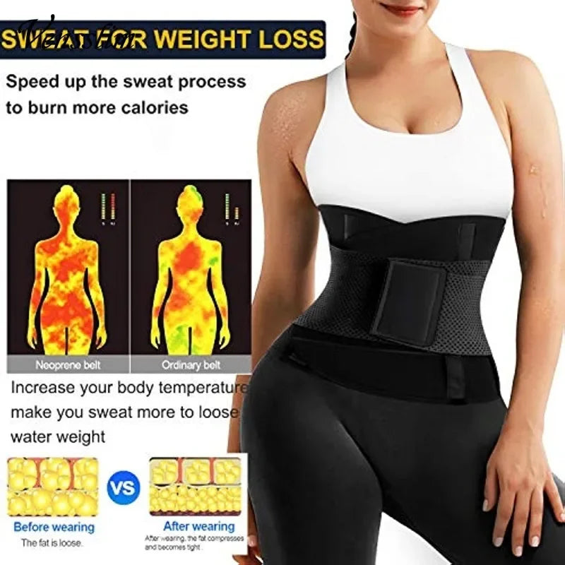 Cinto Sauna Redutor de Abdômen e Cintura — Modelador Feminino